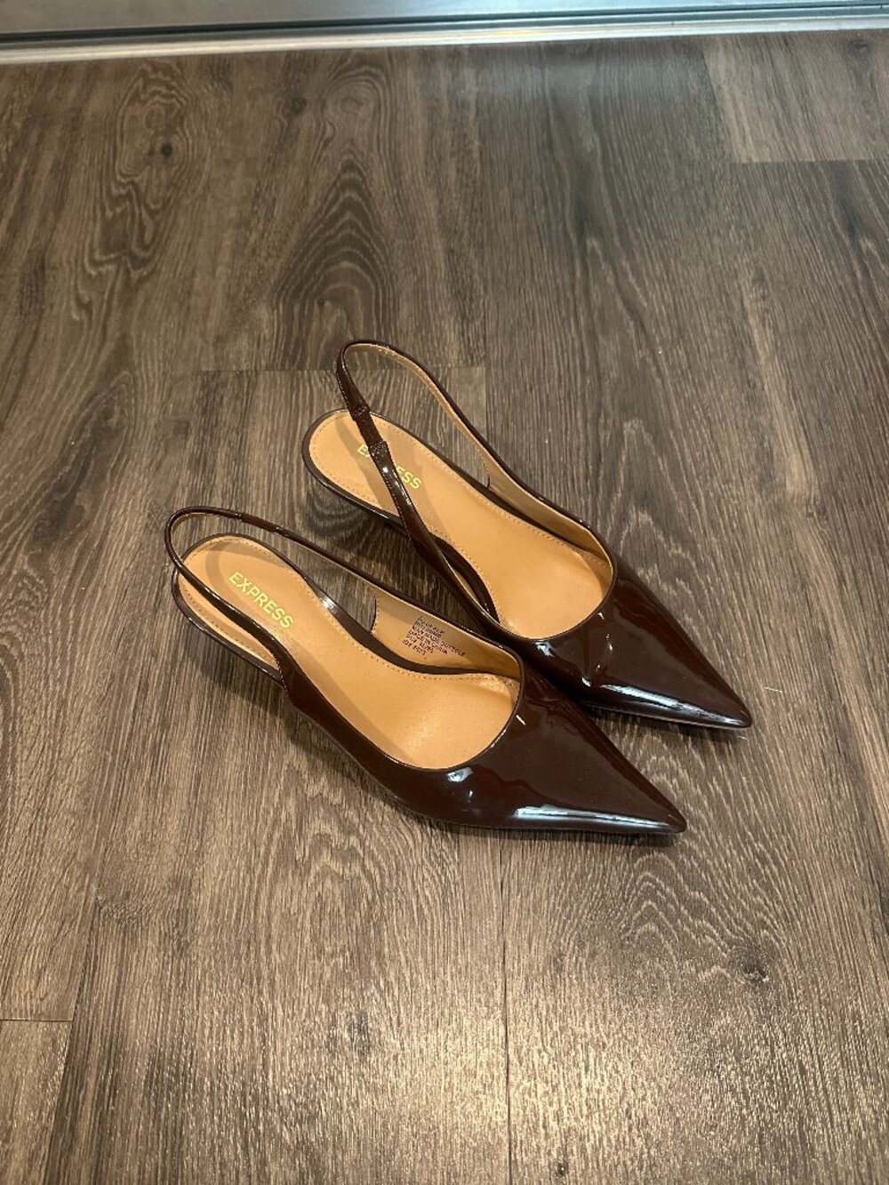 Express Kitten Heel Pointed Toe Pump Women's Size 7